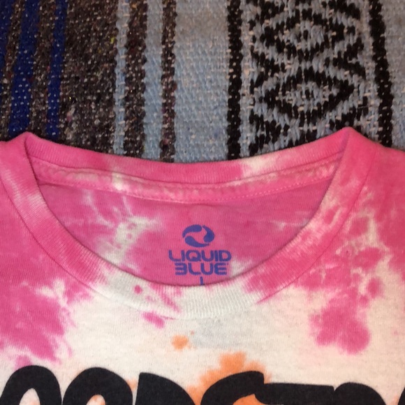 Liquid Blue Woodstock Tie Dye Tee Shirt - Picture 4 of 12